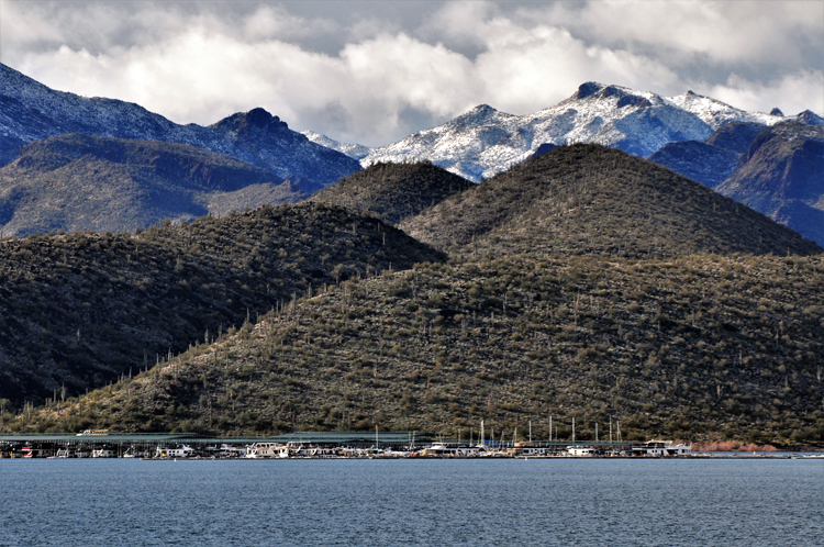 snow-capped mtns